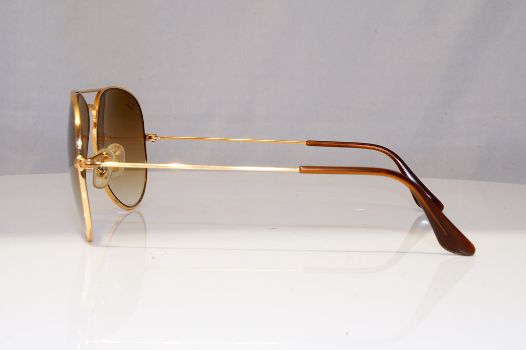 RAY-BAN Mens Designer Sunglasses Gold Pilot RB 3025 001/51 22110