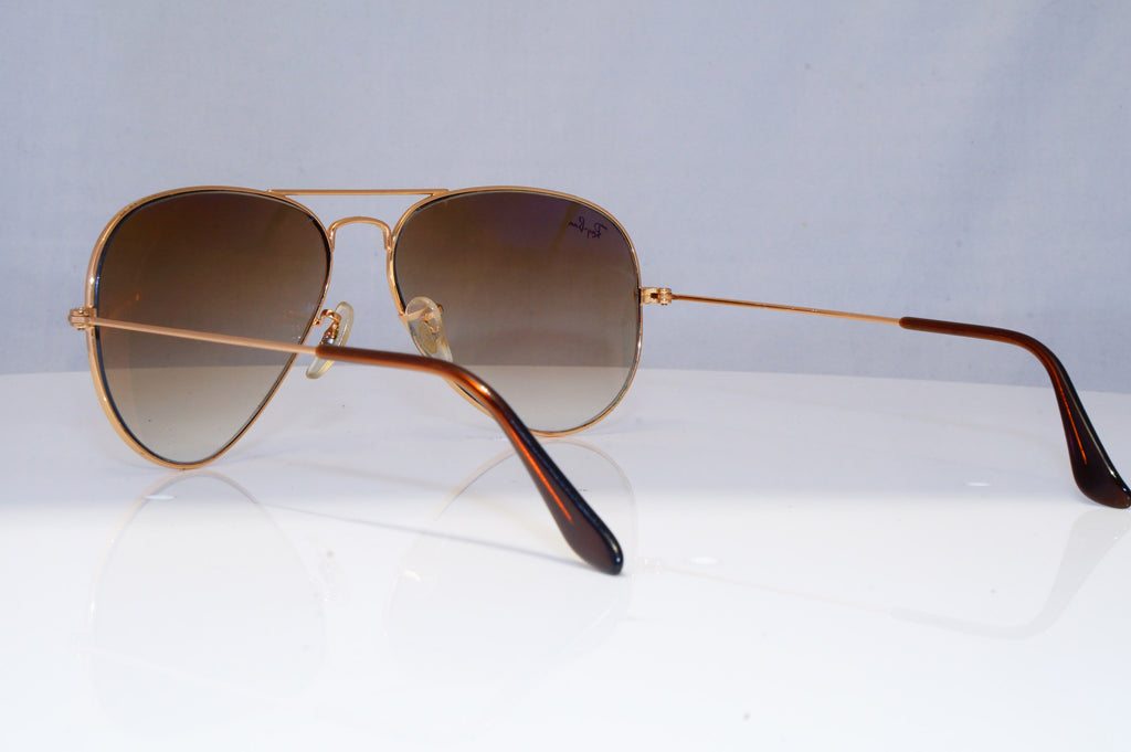RAY-BAN Mens Designer Sunglasses Gold Pilot RB 3025 001/51 22110