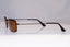 RAY-BAN Mens Vintage 1990 Designer Sunglasses Brown Rectangle RB 3133 012 18686