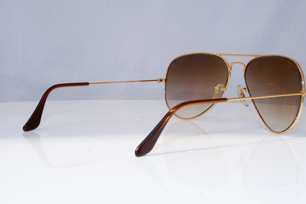 RAY-BAN Mens Designer Sunglasses Gold Pilot RB 3025 001/51 22110