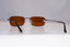 RAY-BAN Mens Vintage 1990 Designer Sunglasses Brown Rectangle RB 3133 012 18686