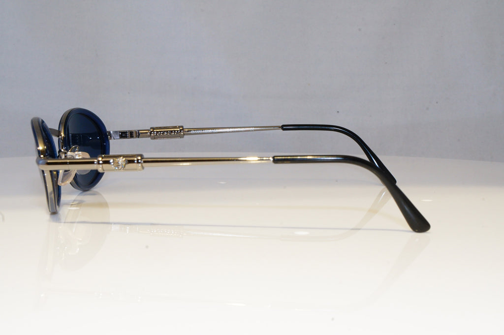 GIANNI VERSACE Mens Womens Vintage 1990 Sunglasses Blue MEDUSA NOS X13 A35 20803