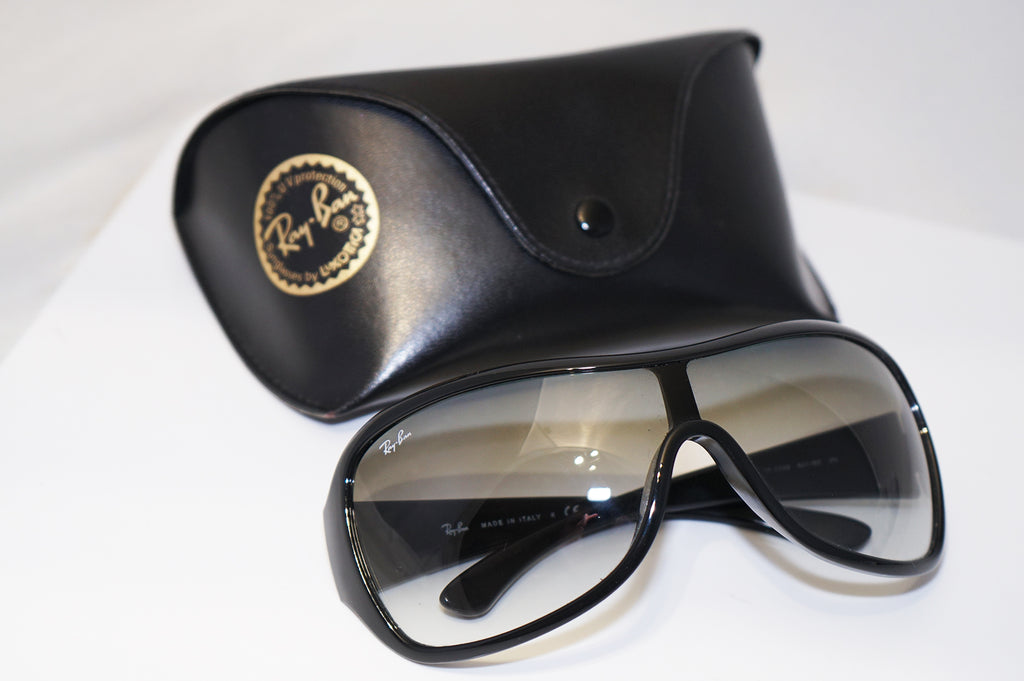 RAY-BAN Womens Designer Sunglasses Black Shield RB 4099 601/8E 16169