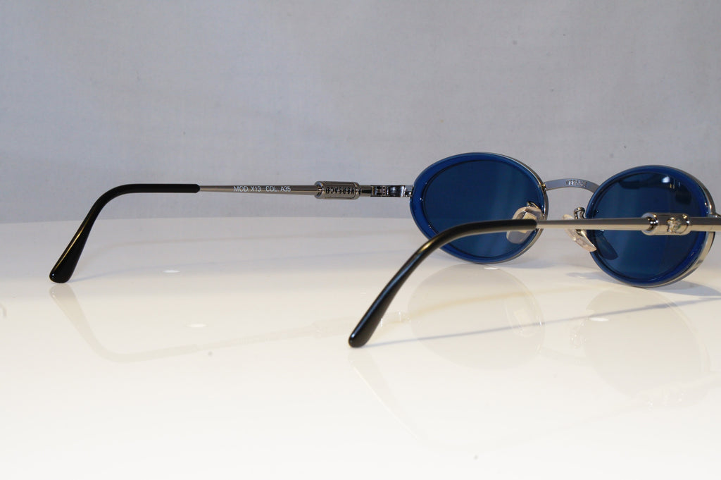 GIANNI VERSACE Mens Womens Vintage 1990 Sunglasses Blue MEDUSA NOS X13 A35 20803
