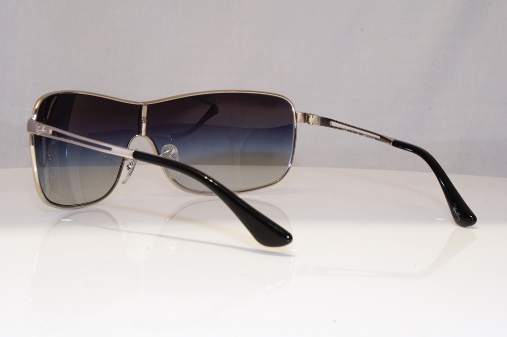 RAY-BAN Mens Womens Designer Sunglasses Silver Shield RB 3466 003/8G 22100