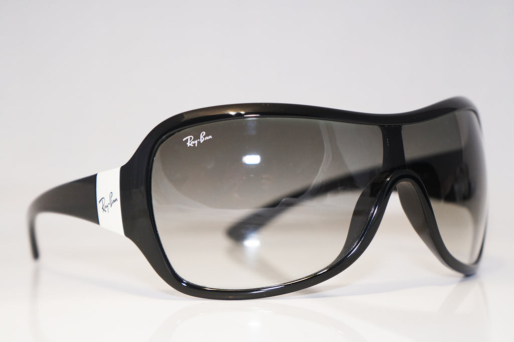 RAY-BAN Womens Designer Sunglasses Black Shield RB 4099 601/8E 16169