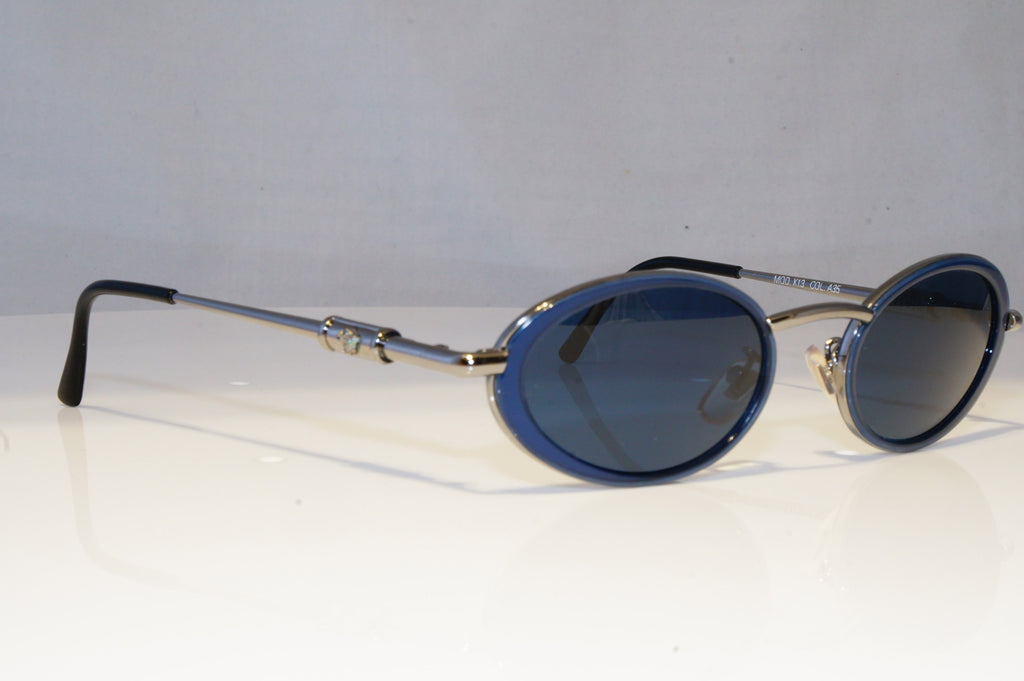 GIANNI VERSACE Mens Womens Vintage 1990 Sunglasses Blue MEDUSA NOS X13 A35 20803