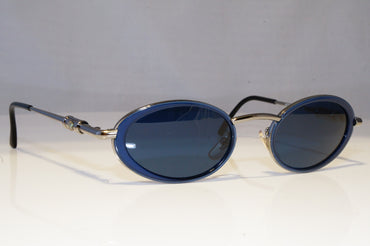 GIANNI VERSACE Mens Womens Vintage 1990 Sunglasses Blue MEDUSA NOS X13 A35 20803
