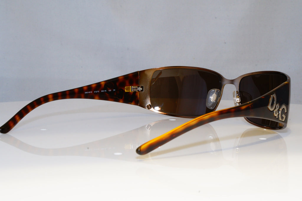 DOLCE & GABBANA Mens Designer Sunglasses Brown Rectangle D&G 6010 012/73 19520