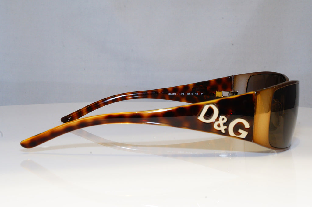DOLCE & GABBANA Mens Designer Sunglasses Brown Rectangle D&G 6010 012/73 19520