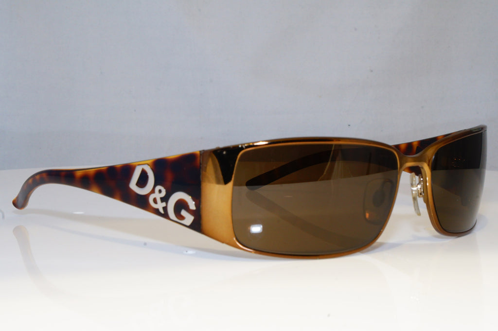 DOLCE & GABBANA Mens Designer Sunglasses Brown Rectangle D&G 6010 012/73 19520