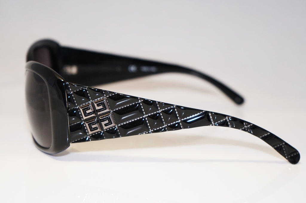 GIVENCHY Womens Designer Sunglasses Black Square SGV 653 COL 0700 16202