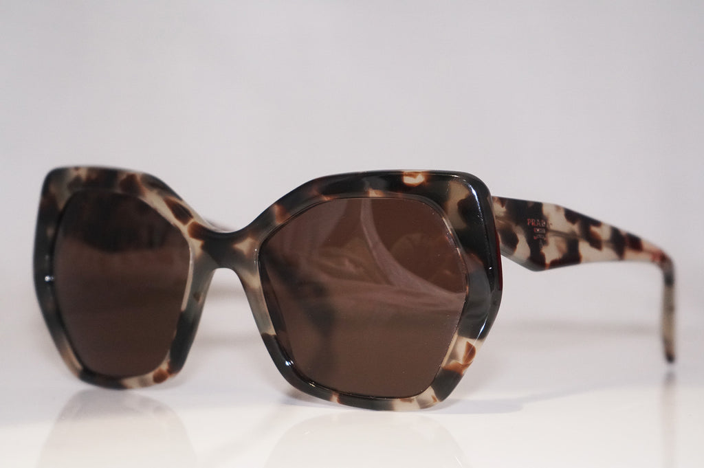 PRADA Womens Designer Sunglasses Brown Hexagonal SPR 16R UAO-3D0 15041