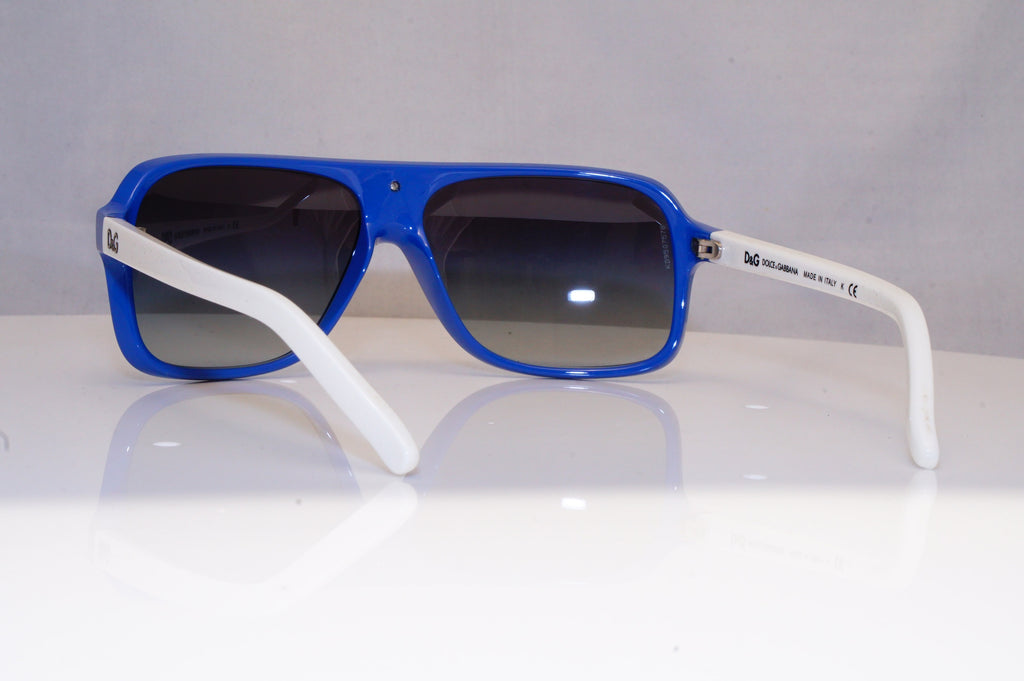 DOLCE & GABBANA Mens Designer Sunglasses Blue Square D&G 8068 1626/8G 18691