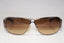 PRADA Mens Designer Sunglasses Brown Wrap SPR 70G 5AV-2Z1 16340