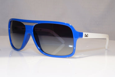 DOLCE & GABBANA Mens Designer Sunglasses Blue Square D&G 8068 1626/8G 18691