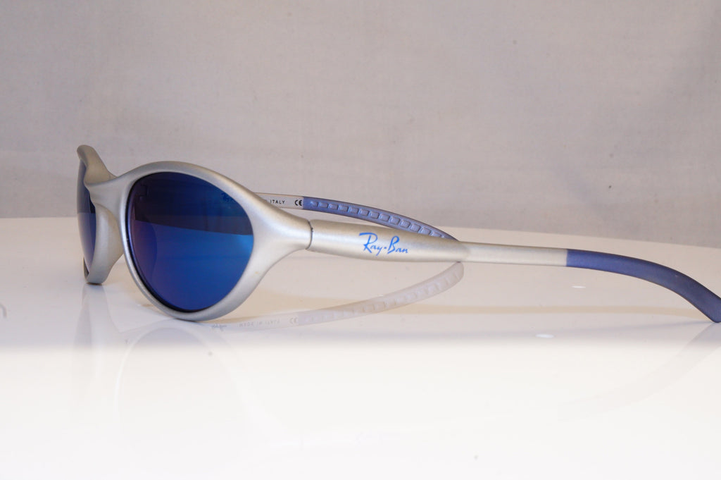 RAY-BAN Mens Mirror Vintage 1990 Designer Sunglasses Silver RB 2045 627/55 18685