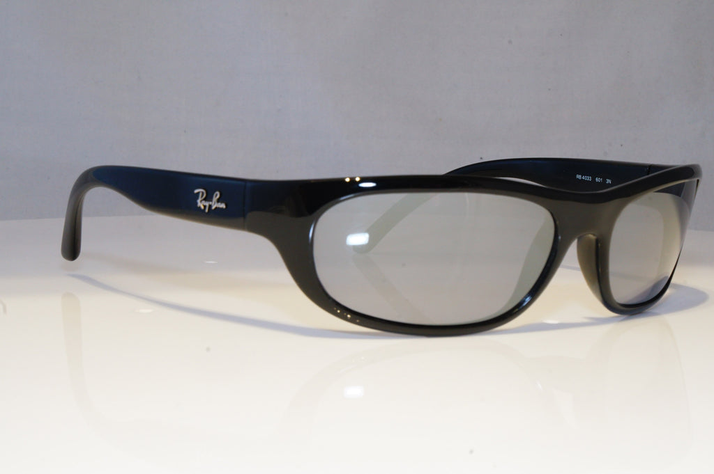RAY-BAN Mens Mirror Designer Sunglasses Black PREDATOR RB 4033 601 20807