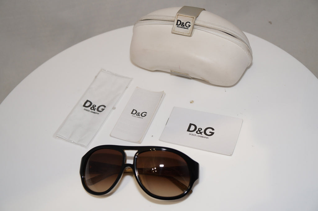 DOLCE & GABBANA Mens Womens Unisex Sunglasses Black Pilot D&G 3026 869/13 22121