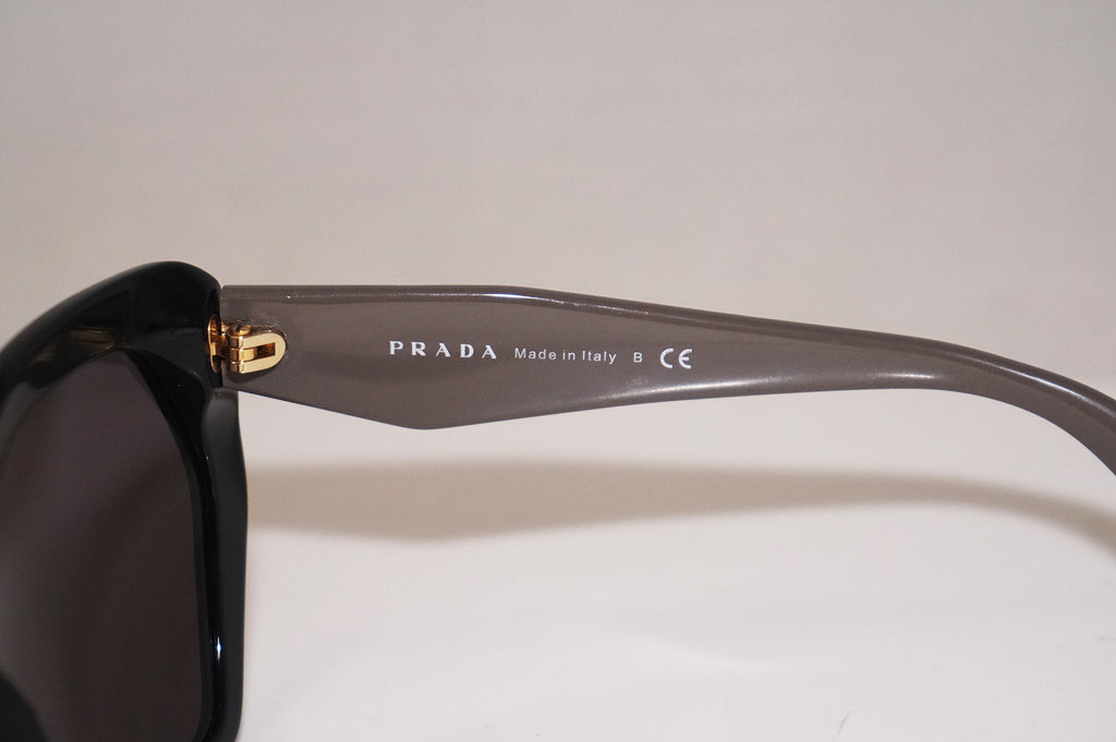 PRADA Womens Designer Sunglasses Black Hexagonal SPR 16R 1AB-1X1 15267