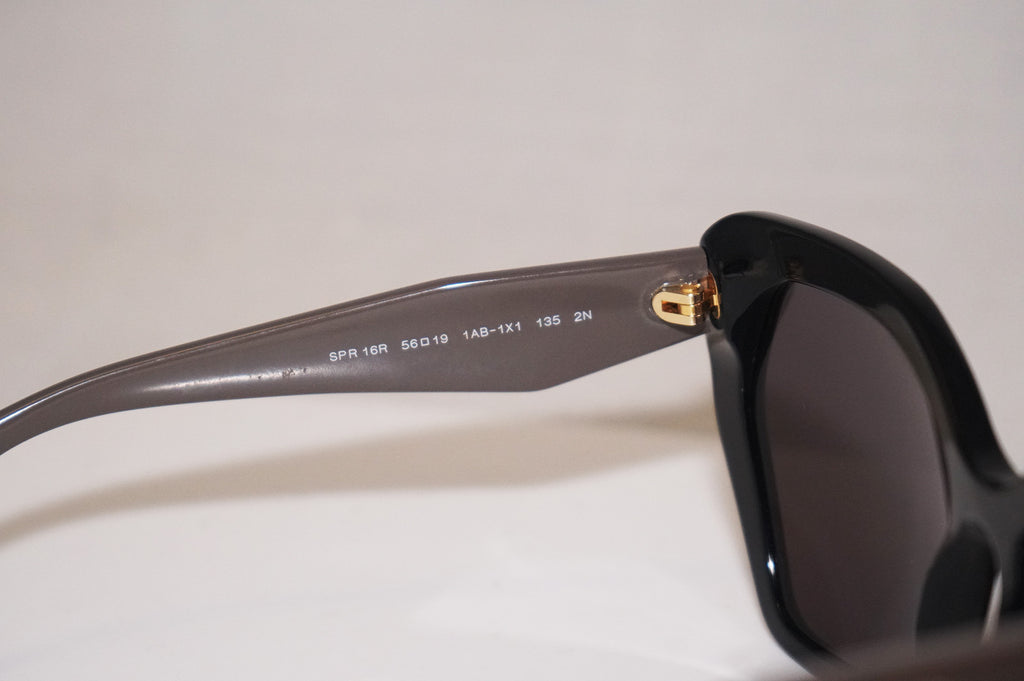 PRADA Womens Designer Sunglasses Black Hexagonal SPR 16R 1AB-1X1 15267