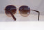 TOM FORD Womens Oversized Designer Sunglasses Gold Round Iva TF 394 28F 18697