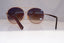 TOM FORD Womens Oversized Designer Sunglasses Gold Round Iva TF 394 28F 18697