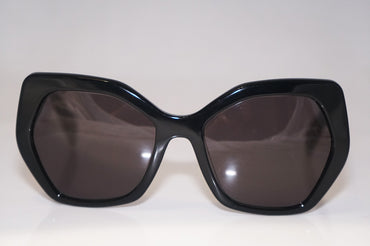 PRADA Womens Designer Sunglasses Black Hexagonal SPR 16R 1AB-1X1 15267