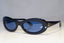 CHANEL Womens Vintage 1990 Designer Sunglasses Blue Rectangle 5007 503/65 19504