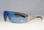DOLCE & GABBANA Mens Designer Sunglasses Silver Shield MESH D&G 2138 G37 19515
