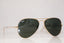 RAY-BAN Mens Unisex Designer Sunglasses Gold Aviator RB 3025 L0266 16204