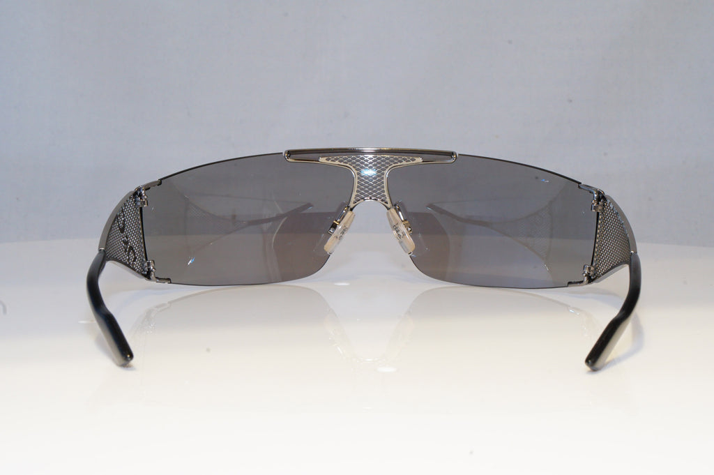 DOLCE & GABBANA Mens Designer Sunglasses Silver Shield MESH D&G 2138 G37 19515