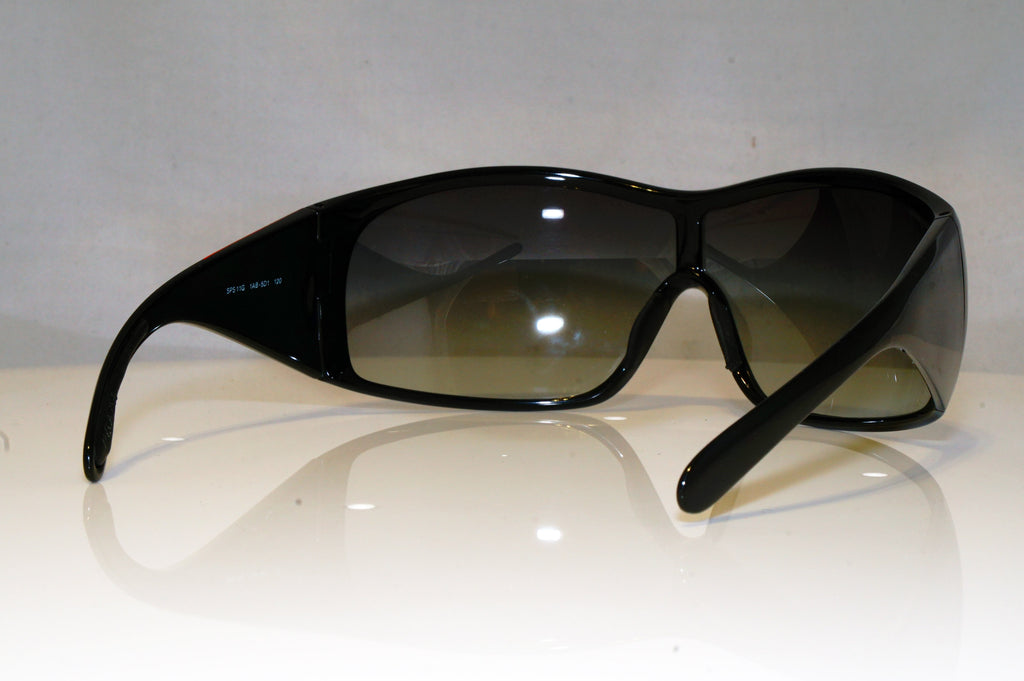 PRADA Mens Designer Sunglasses Black Shield SPR 11G 1AB-5D1 17421