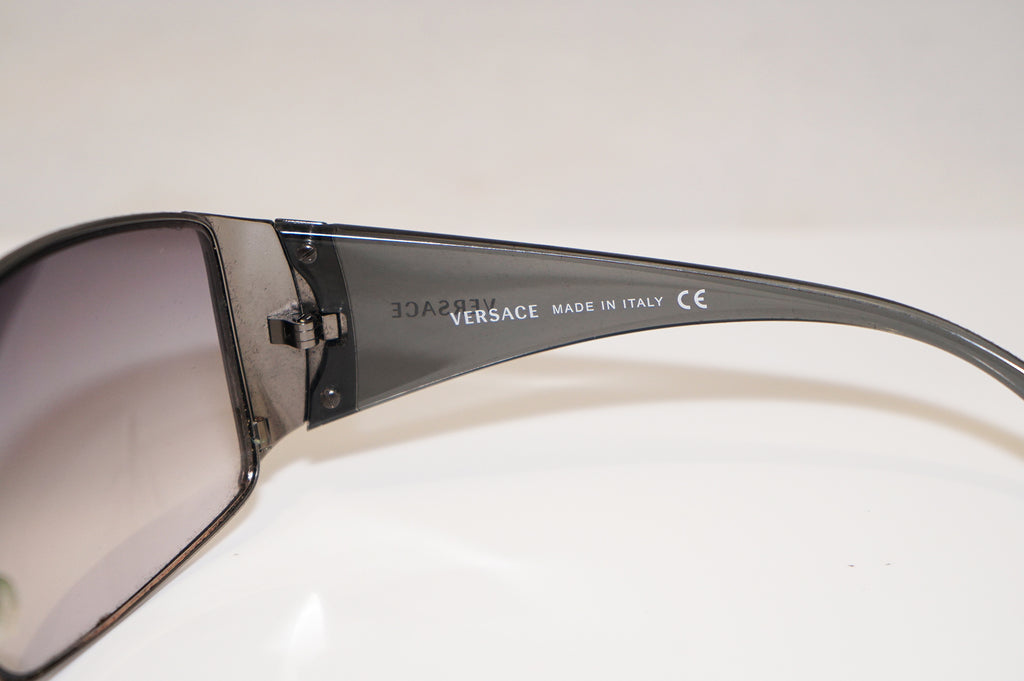 VERSACE Womens Designer Sunglasses Grey Square MOD 2066 1001/11 16226