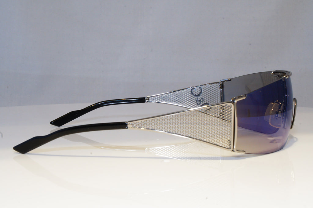 DOLCE & GABBANA Mens Designer Sunglasses Silver Shield MESH D&G 2138 G37 19515