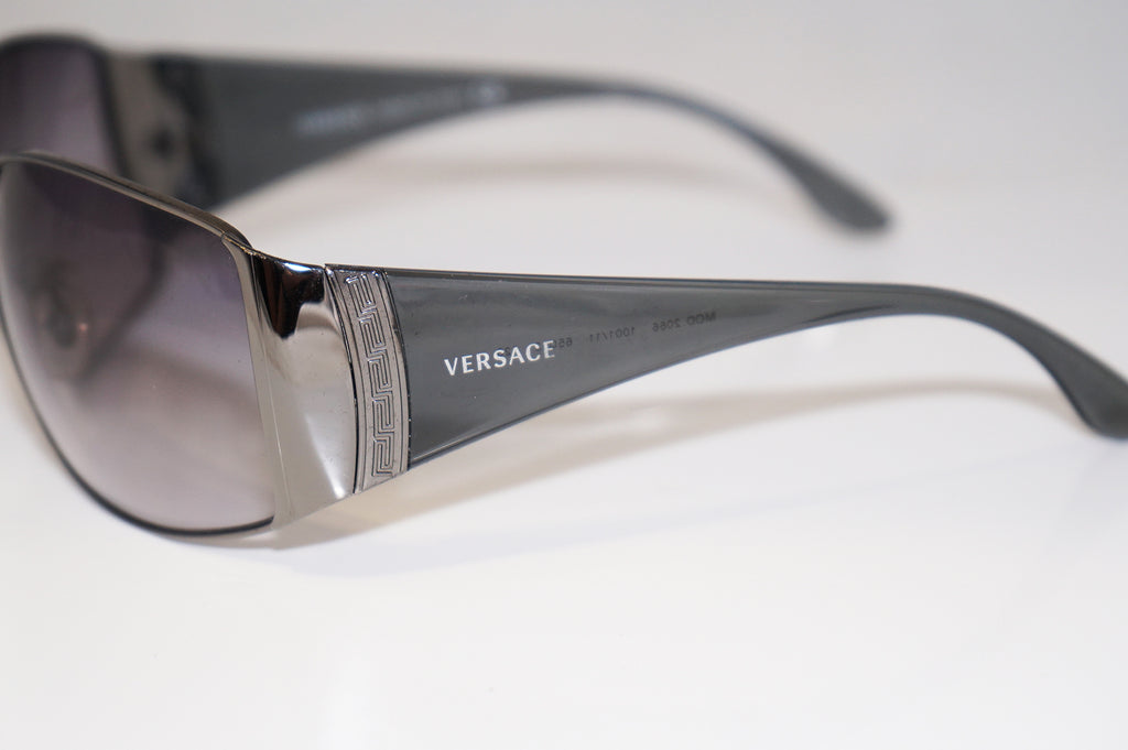 VERSACE Womens Designer Sunglasses Grey Square MOD 2066 1001/11 16226