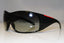 PRADA Mens Designer Sunglasses Black Shield SPR 11G 1AB-5D1 17421