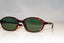 RAY-BAN Womens Vintage 1990 Designer Sunglasses Brown Oval W2838 BRN 16683