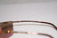 GUCCI 1990 Vintage Mens Designer Sunglasses Gold Wrap GG 2653 000DE 16612