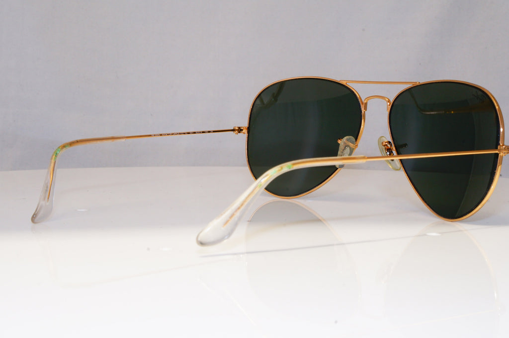 RAY-BAN Mens Designer Sunglasses Gold Pilot AVIATOR 62mm RB 3025 001 22094