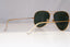 RAY-BAN Mens Designer Sunglasses Gold Pilot AVIATOR 62mm RB 3025 001 22094