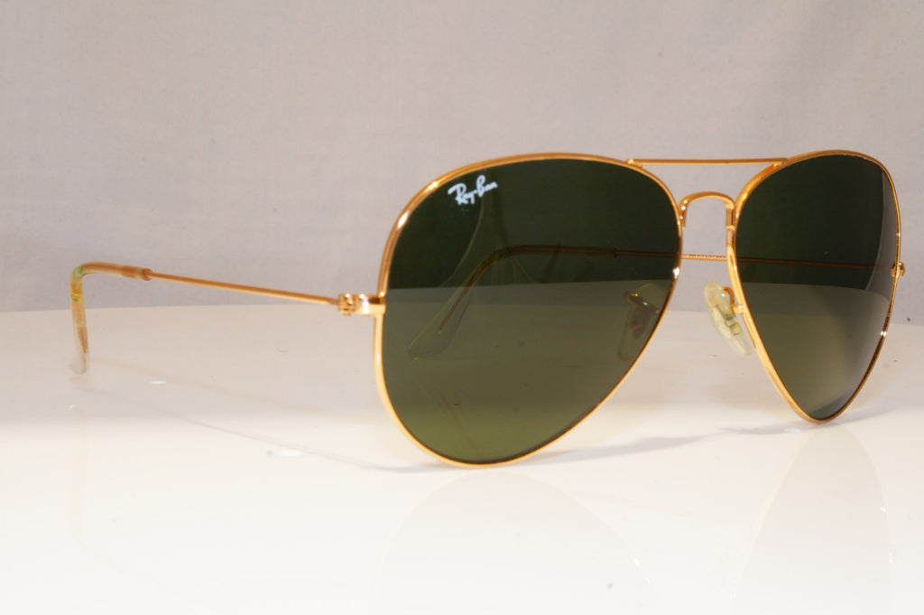RAY-BAN Mens Designer Sunglasses Gold Pilot AVIATOR 62mm RB 3025 001 22094