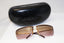 GUCCI 1990 Vintage Mens Designer Sunglasses Gold Wrap GG 2653 000DE 16612