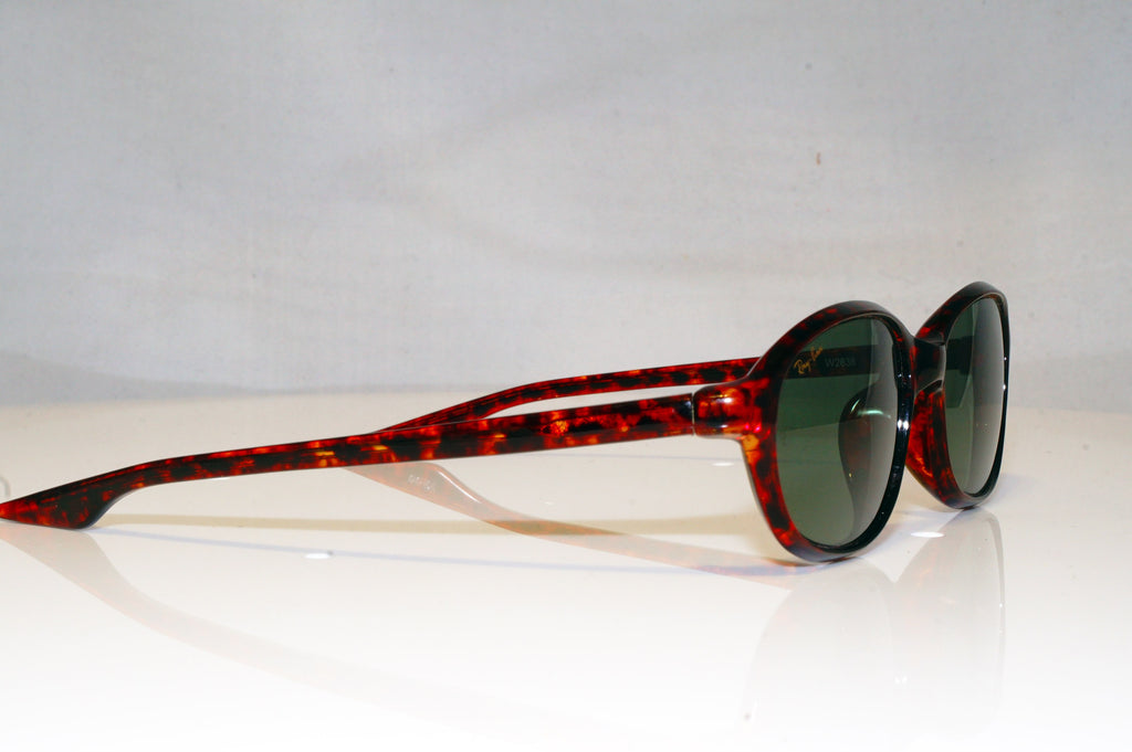 RAY-BAN Womens Vintage 1990 Designer Sunglasses Brown Oval W2838 BRN 16683