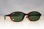RAY-BAN Womens Vintage 1990 Designer Sunglasses Brown Oval W2838 BRN 16683