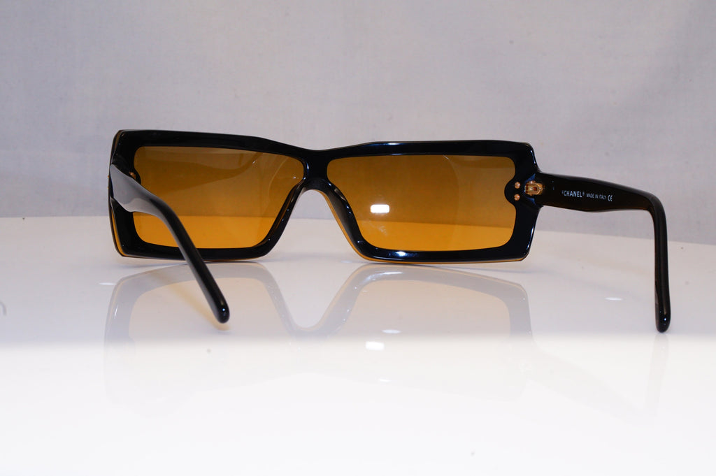 CHANEL Womens Designer Sunglasses Black Shield 5067 501/18 18681