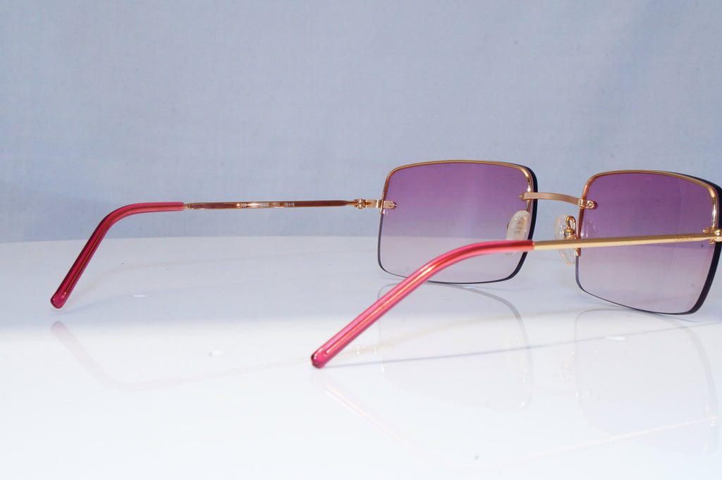 GUCCI Mens Womens Vintage 1990 Designer Sunglasses Gold Square GG 1653 T7J 22118