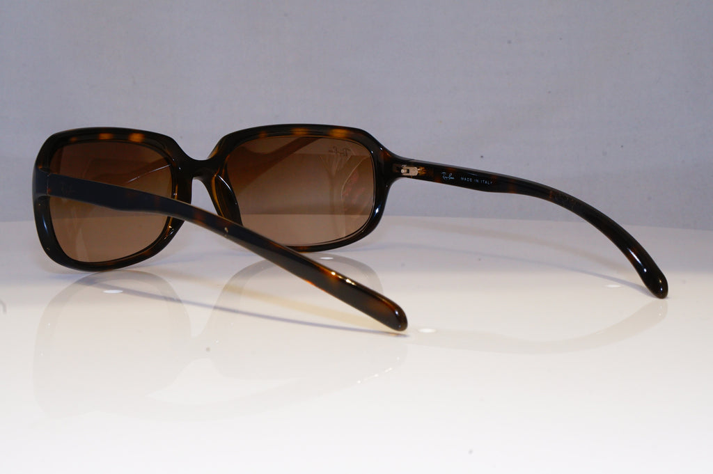 RAY-BAN Mens Vintage Designer Sunglasses Brown Rectangle RB 4131 710/13 20798