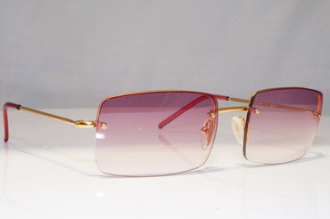 GUCCI Mens Womens Vintage 1990 Designer Sunglasses Gold Square GG 1653 T7J 22118