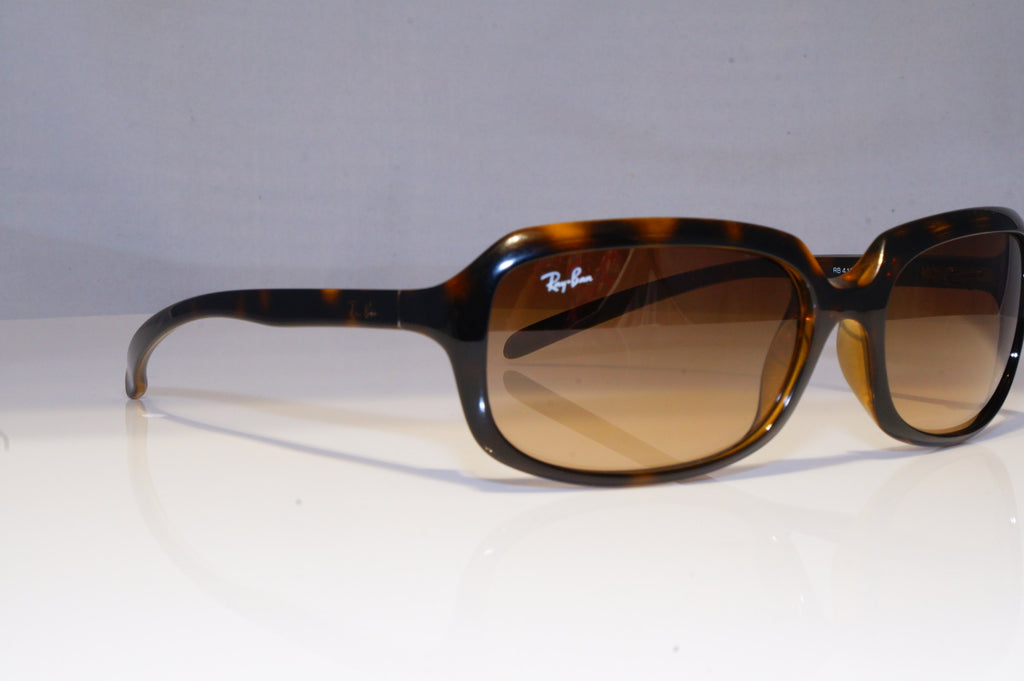 RAY-BAN Mens Vintage Designer Sunglasses Brown Rectangle RB 4131 710/13 20798